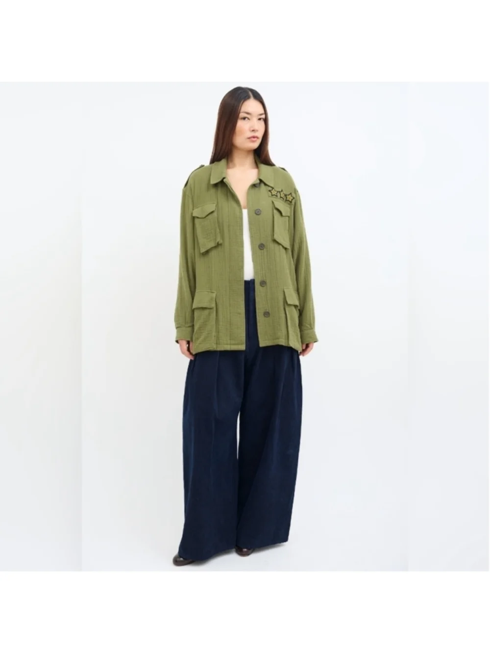 Smythe jacket oversized XS/S in EUC